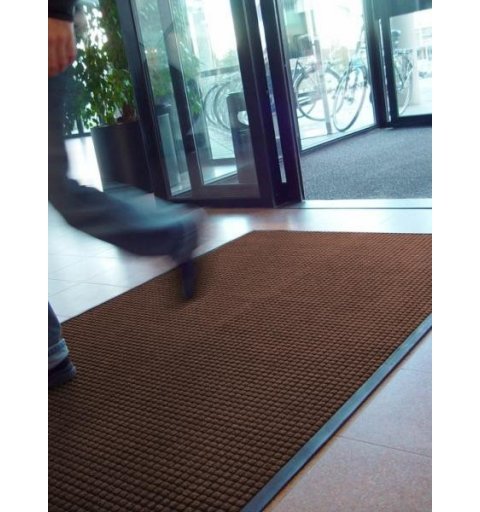 Entrance mat doormat Guzzler strong drying brown color