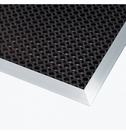 Doormat honeycomb rubber Oct-O-Mat 23 mm
