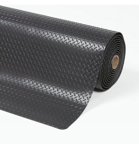 Anti-slip mat anti-fatigue ergonomic Cushion Trax  black color