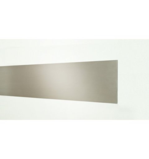 Brushed Stainless Steel Wall Protector 200 cm