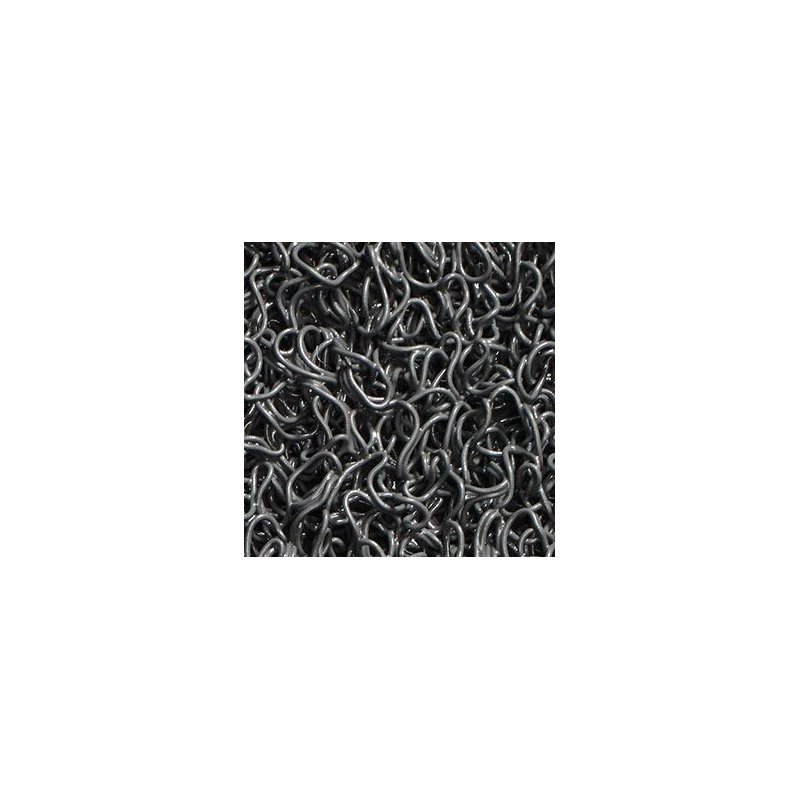 Wayfarer mat 16 mm spaghetti outer doormat grey color