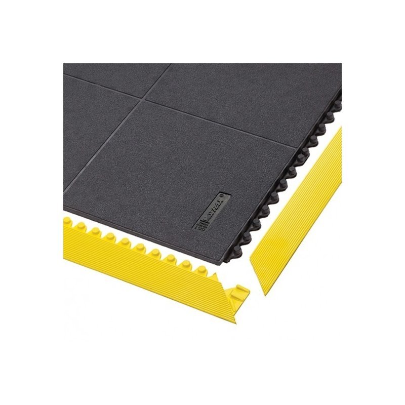 Anti-slip anti-fatigue mat Cushion Ease Solid Nitrile GSII FR 91x91 cm