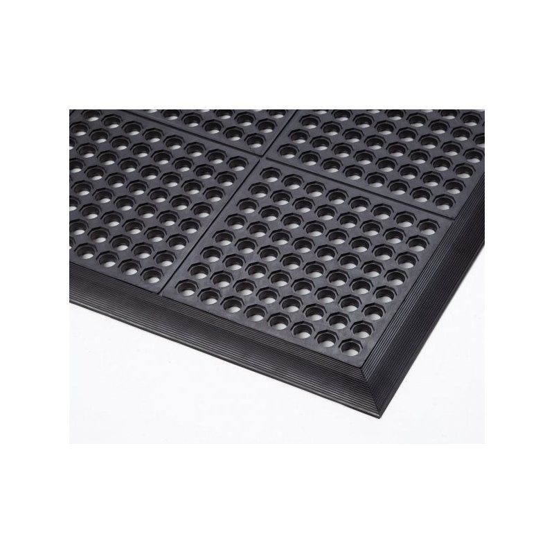 Cushion Ease Nitril ergonomic stand mat 91x91 cm black