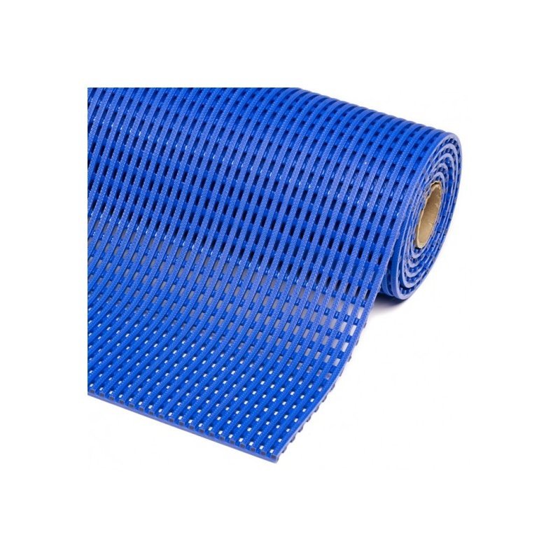 Akwadek grip anti slip hygienic pool mat blue