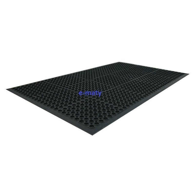 Fußmatte durchbrochene Gummimatte mit einer Einfahrt von 90x150 cm