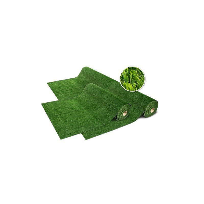 Sztuczna trawa w rolce 400 cm x 25 m rolka dekoracyjna h 8.5 mm DECO
