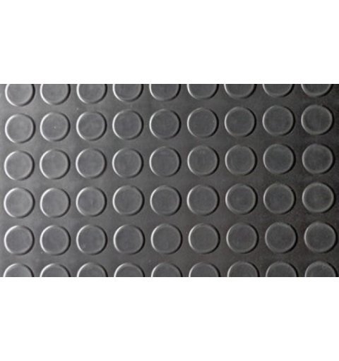 Mata gumowa Round Button rolka 1.2x15 mb kółka pieniążek pastylki