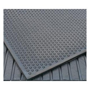 Rubberen mat met een afmeting van 180x122 cm
