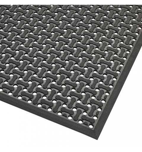 Rubberen mat antislip voor de Superflow horecabranche