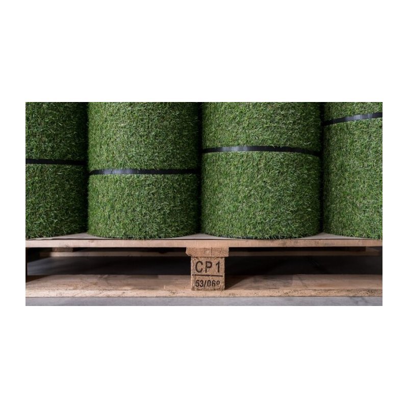 Sztuczna trawa w rolce 120x500 cm Rekograss roll max rolki na palecie 100x120 cm