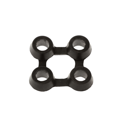 Domino rubber mat connectors 18 mm thick 7 × 7 cm 3 pieces set