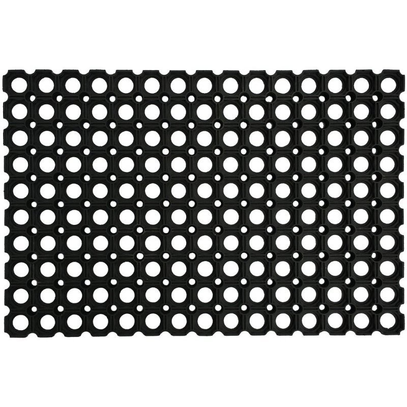 Begroeide mat voor speelplaatsen 100x150 cm zwart hic certificaat 300 cm