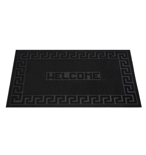 Mix Mat rubber doormat with the word Welcome 40x60 cm black