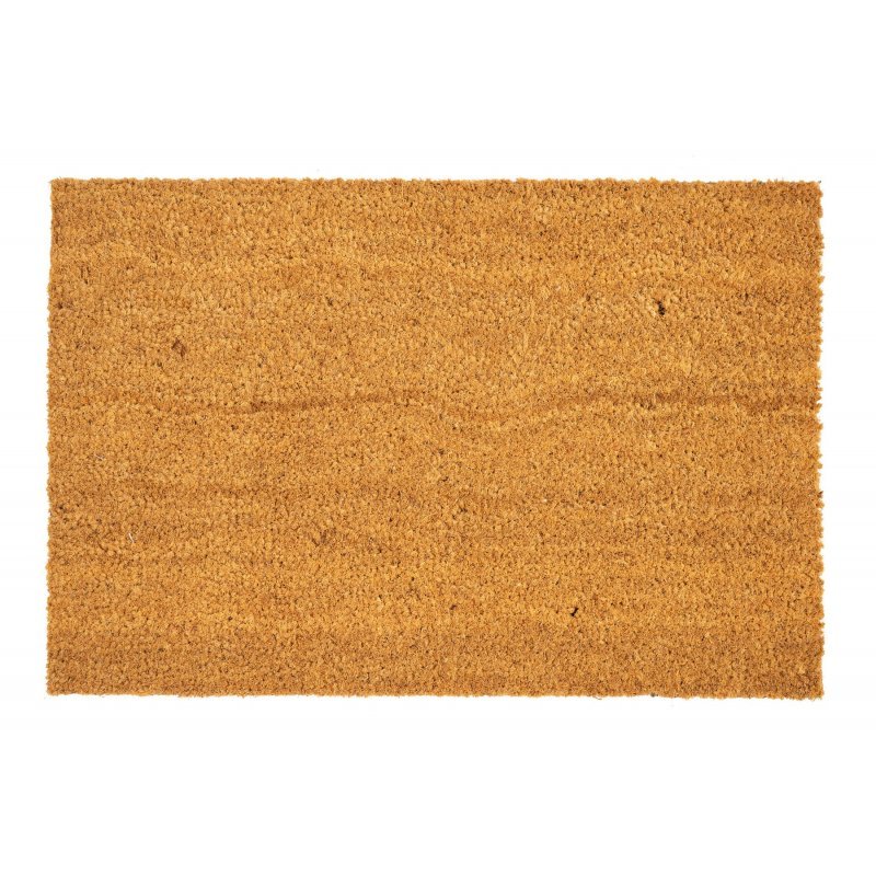 Coir doormat natural brown 40x60 cm Couleur 15 mm