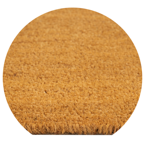 Coir doormat natural brown 40x60 cm Couleur