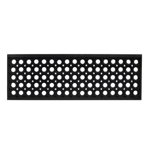 Mattenauflage für Dominotreppe 25x75 cm, schwarz, rutschfest