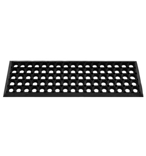 Mat overlay for stairs 25x75 cm black non-slip domino