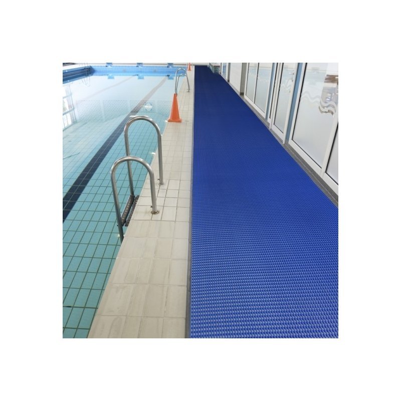 Mata higieniczna Akwadek na baseny spa siłownie niebieska