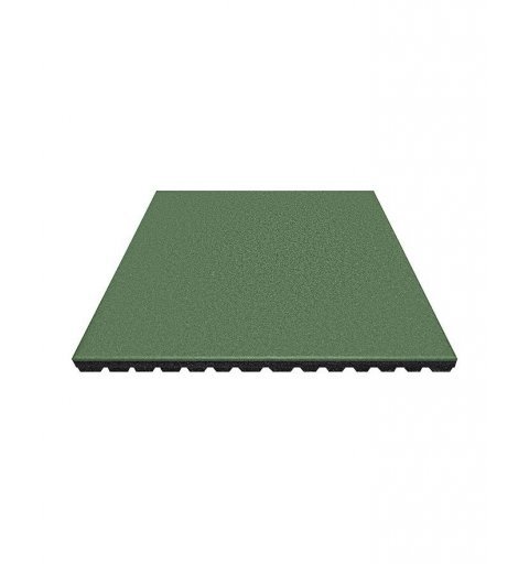 Płyta mata na plac zabaw gumowa 100x100 cm 42 mm kolor zielony