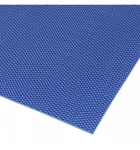 Poolmatte Gripwalker Lite hygienisch Hygienematten sorgen blau 538 Leichte antibakterielle PVC-Wellenmatte