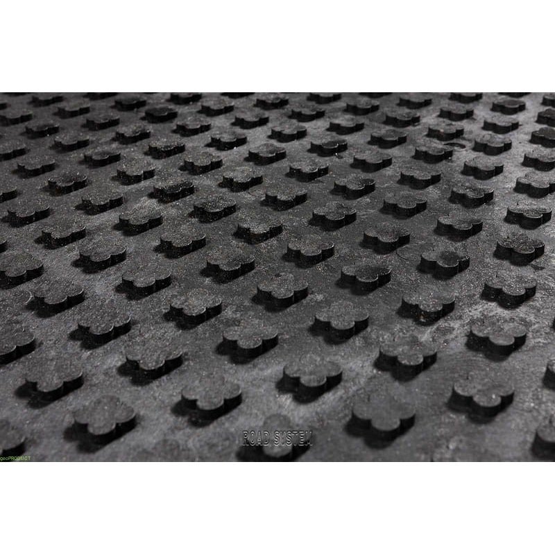 Straßenplatte 120x180 cm 2 cm 50 Tonnen schwarze Straßenmatte