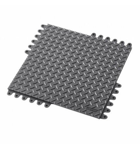 Anti-slip mat De-Flex 570 45x45x1.9 cm black