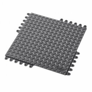Antirutschmatte De-Flex 570 45x45x1,9 cm schwarz