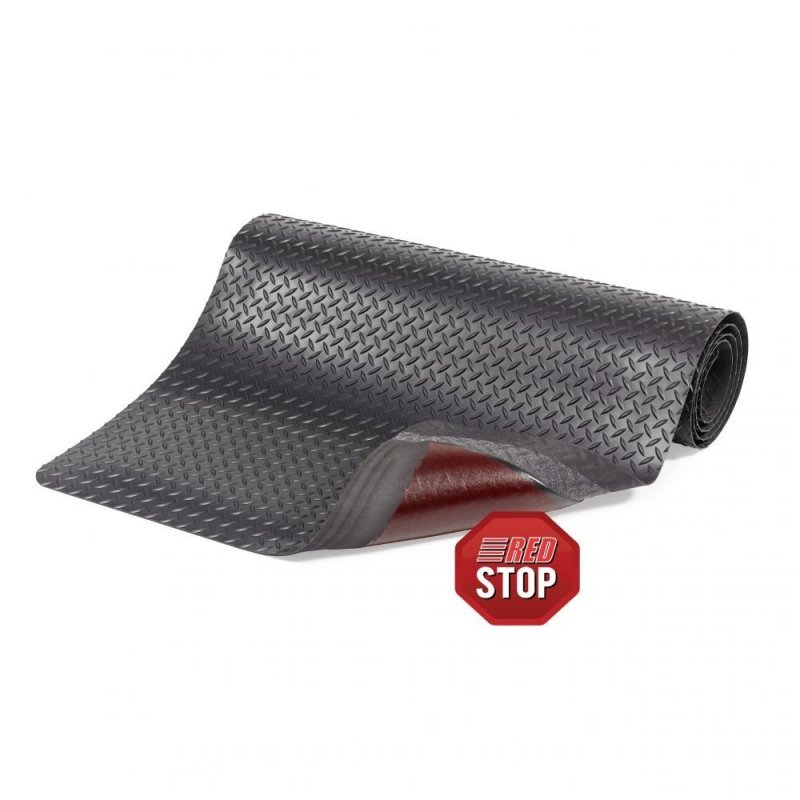 Anti-slip mat anti-fatigue ergonomic Cushion Trax  black color mat