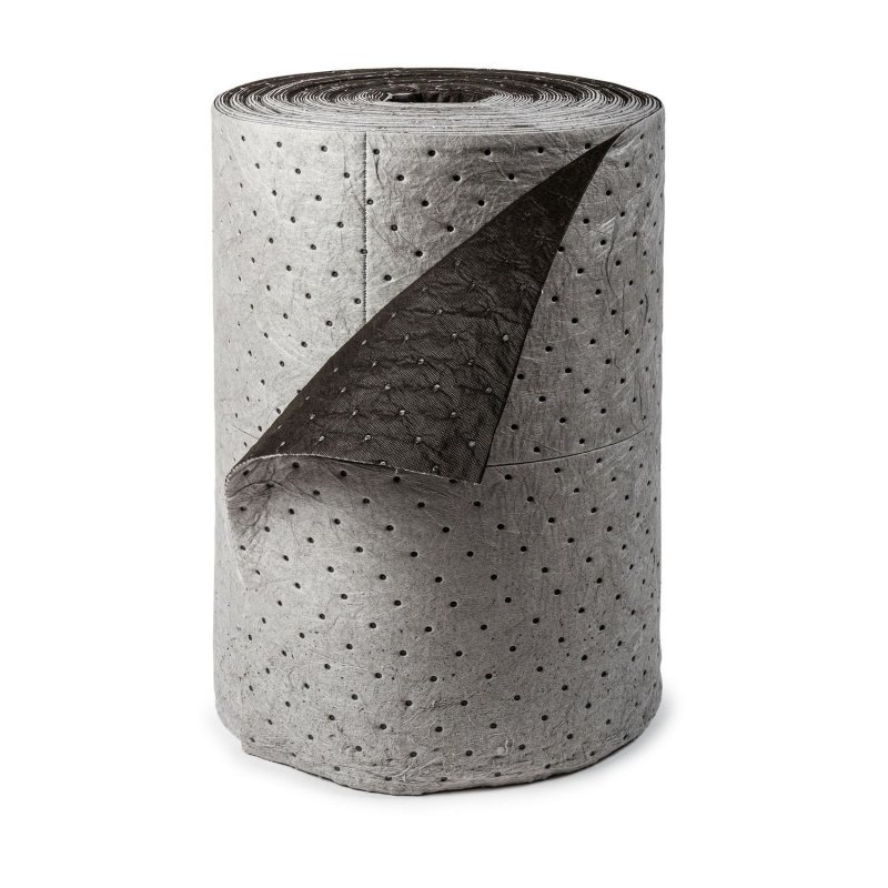 Absorbent mat uniwersal grey absorbent roll 200 pcs 100 liters JABR5040UL
