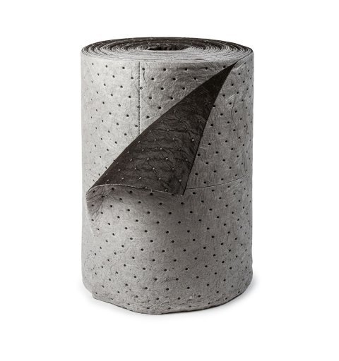Absorbent mat uniwersal grey absorbent roll 200 pcs 100 liters