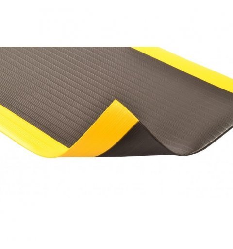 Airug ergonomische Anti-Ermüdungsmatte schwarz gelbe farbe