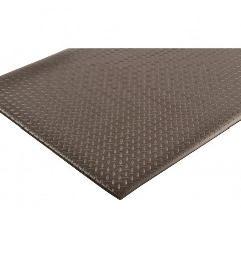 Anti-fatigue mat Diamond sof tred custom size black
