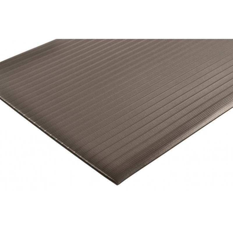 Airug Plus mat anti-vermoeidheid ergonomische veiligheid zwarte kleur