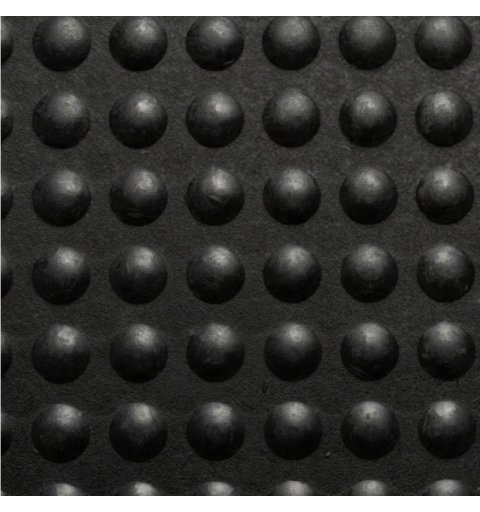 Ergonomic anti-fatigue rubber mat Skystep black color detail foto