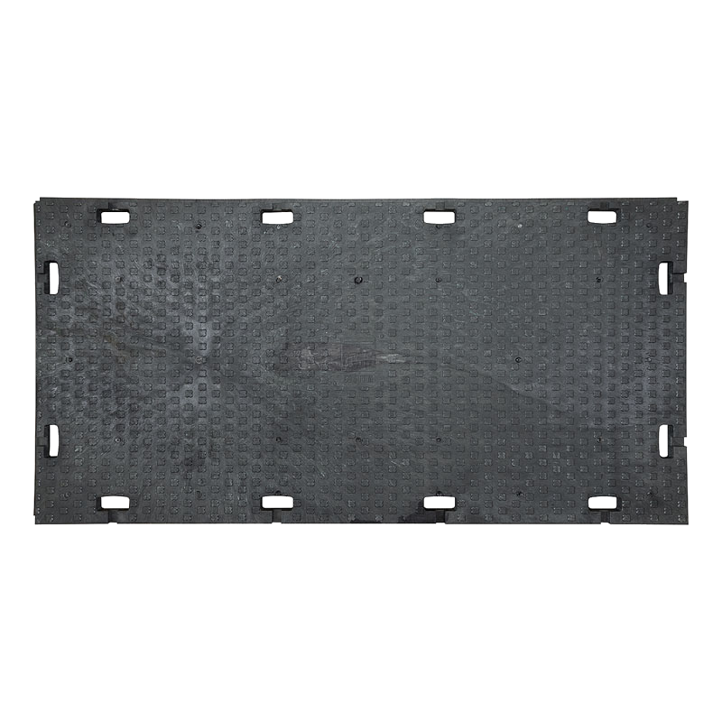 Fahrbahnplatte, Matte 120x4x240x cm, schwarz, bis 100 Tonnen