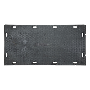 Fahrbahnplatte, Matte 120x4x240x cm, schwarz, bis 100 Tonnen