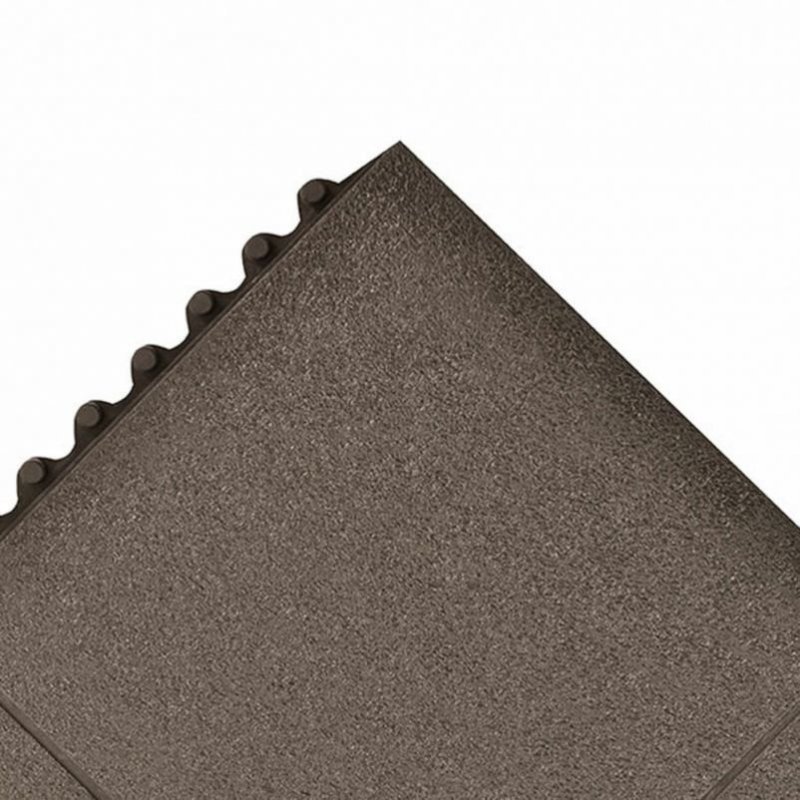 Anti-slip anti-fatigue mat Cushion Ease Solid ESD Nitrile FR 91x91 cm