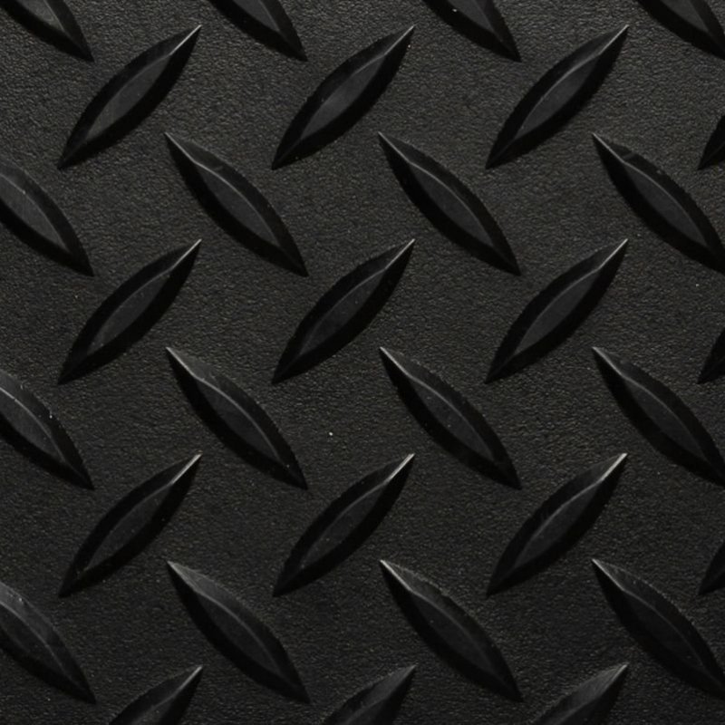 Anti-slip mat De Flex 570 45x45x1.9 cm black eronomic