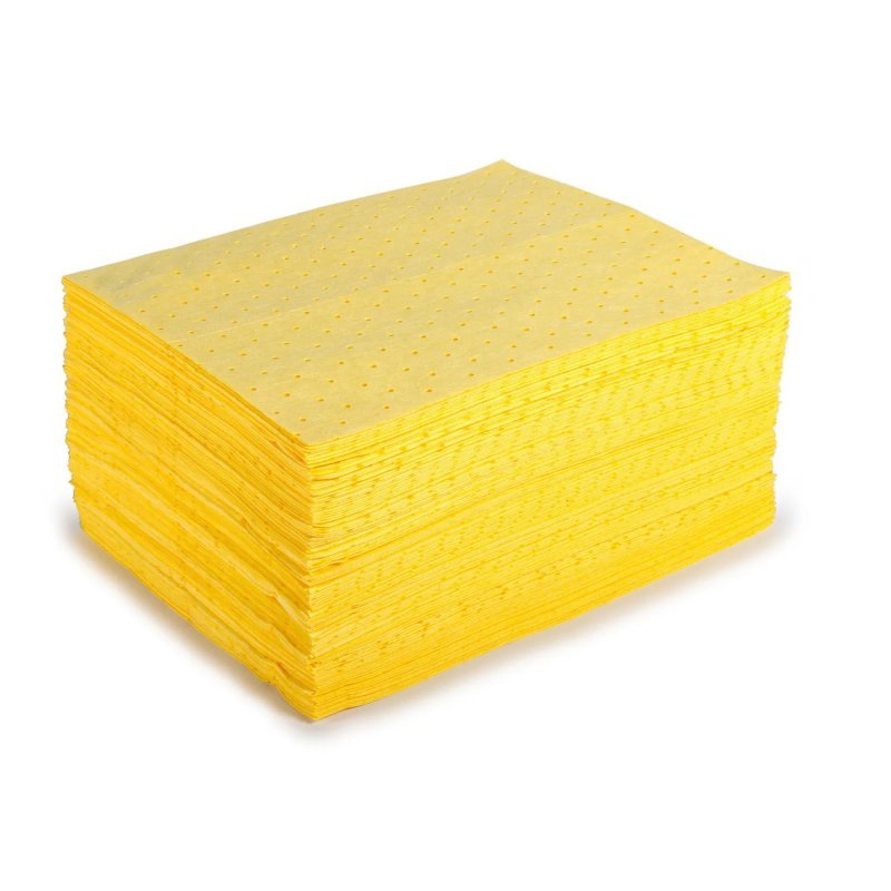 Gelbe Absorptionsmatte für Chemikalien 200 Blatt 50x40 cm abp JABP5040CL