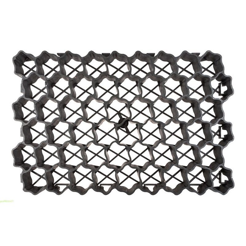 Lawn grating S4 max 60x39.5 cm strong stone grass geogrid