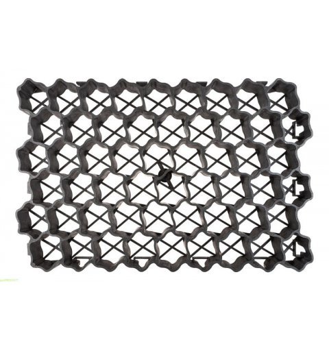 Lawn grating S4 max 60x39.5 cm strong stone grass geogrid