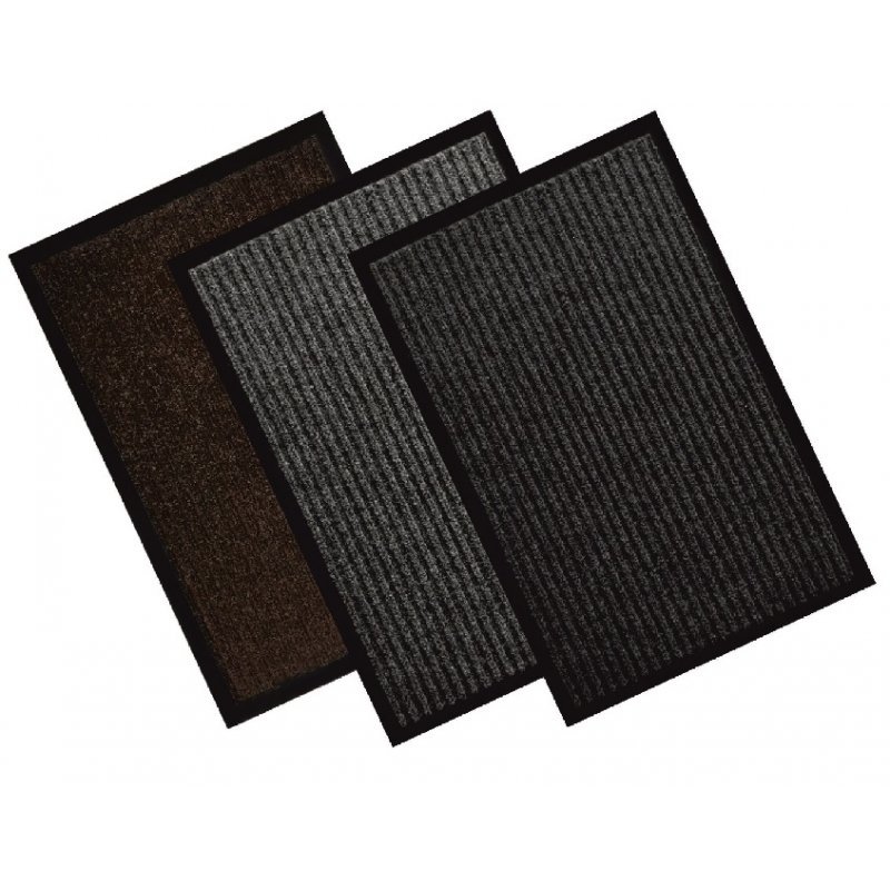 Textile doormat protector rubberised 3 sizes and colours 3 colors foto